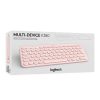 TECLADO BLUETOOTH MULTIDISPOSITIVO K380 ROSE - Imagen 4