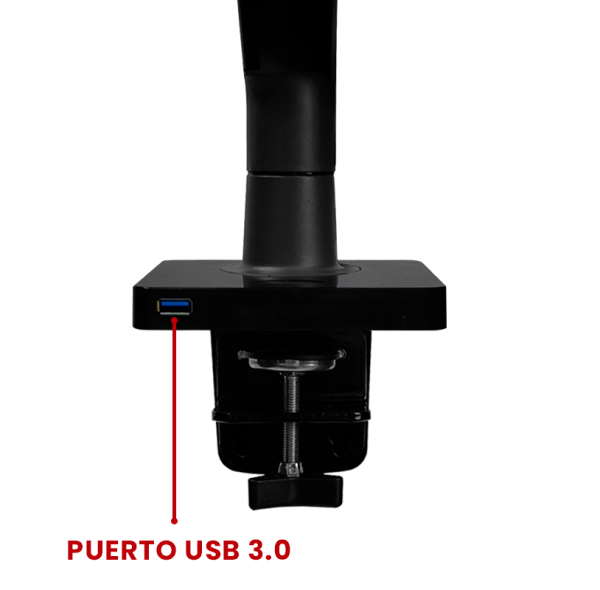 RACK PARA MONITOR/BRAZO SOPORTE DE 22” A 35” TEROS TE-7113 - Imagen 5