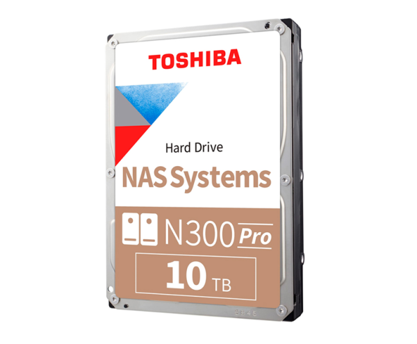 DISCO DURO TOSHIBA N300 PRO NAS 10 TB