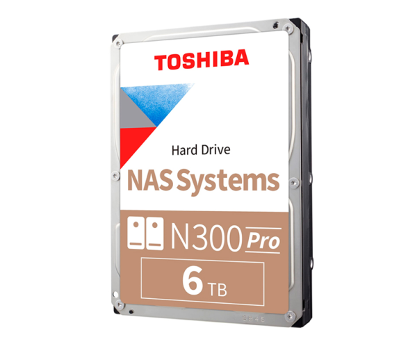DISCO DURO TOSHIBA N300 PRO NAS 6 TB