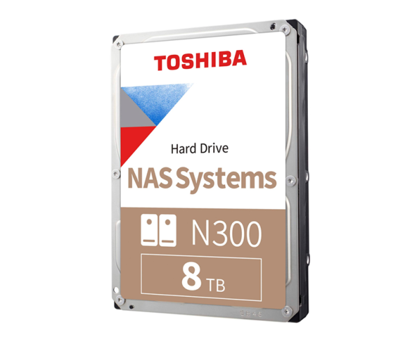 DISCO DURO TOSHIBA N300 NAS 8 TB