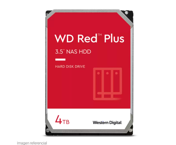 DISCO DURO WESTERN DIGITAL RED PLUS 4 TB