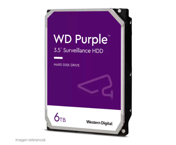 DISCO DURO WESTERN DIGITAL PURPLE 6 TB